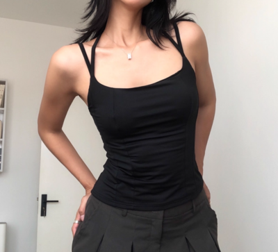 Sexy Hot Girl Leopard Print Diamond Neck Waist Dress