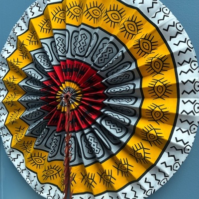 Blazing eyes fan( x large) - Thumbnail 1
