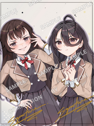Yuki x Ayano - Final Boss Vibes - Alya Sometimes Hides Her Feelings In Russian (6x8) Signed Print