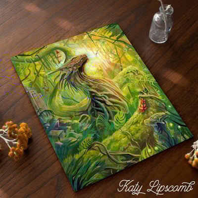 Jungle dragon - print