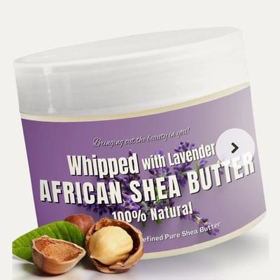 Whipped shea butter w/ lavender - Thumbnail 3
