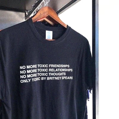 Free shipping-no more toxic friendships tee