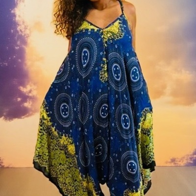 Bohemian oasis romper