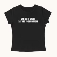 SAY NO TO DRUG SAY YES TO GUITERIST TOP  - Thumbnail 2