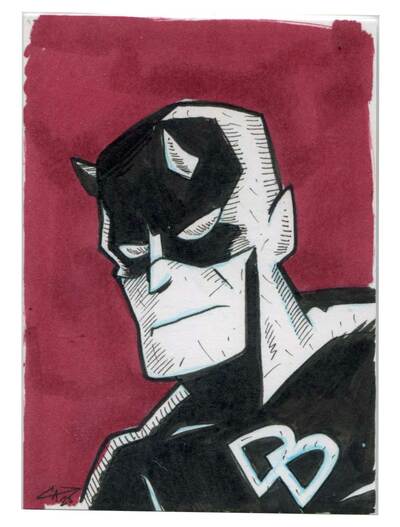 Daredevil Sketch Card