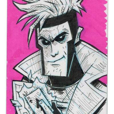 Gambit sketch card
