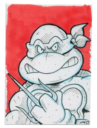 Raph Sketch Card
