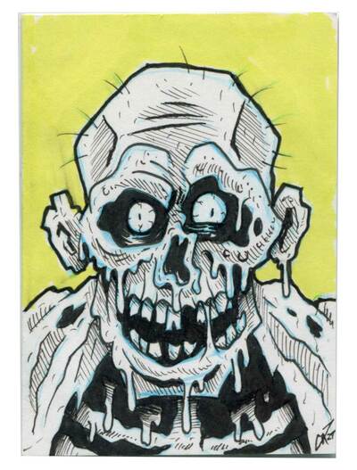 Tarman Sketch Card