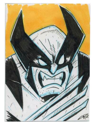 Wolverine Sketch Card