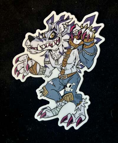 WereGarurumon sticker