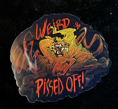 The THING glossy sticker