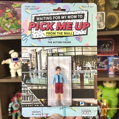 Waiting for mom figure