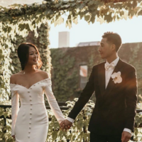 Elegant Off White Unique Long Bridal Gowns Prom Dress - Thumbnail 1