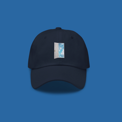 Knockin on heaven's door baseball cap navy - Thumbnail 1