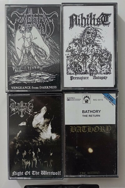 DEATHYELL, NIHILIST, WOLFNACHT,  BATHORY Tapes 