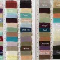 A-line Burgundy Chiffon Long Party Dresses - Thumbnail 2