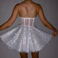 Sweetheart Short/Mini Sequined Homecoming Dress - Thumbnail 1