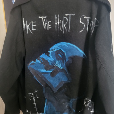 Make the hurt stop xl jacket