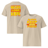 Unisex Organic Cotton T-Shirt with Front & Back Print | Sustainable Tee - Thumbnail 5