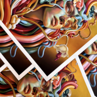 "Neon Daze" limited edition print by Molly Gruninger x AEA prints - Thumbnail 3