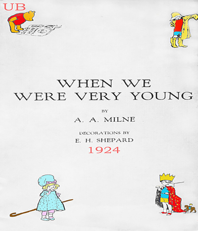 When We Were Very Young - AA Milne