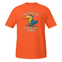 You Toucan Praise the Lord Short-Sleeve Unisex T-Shirt Religious Christian Jesus - Thumbnail 10