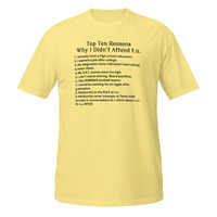 Texas A&M Students Reasons Didnt Attend t.u. Short-Sleeve Unisex T-Shirt Aggies - Thumbnail 13