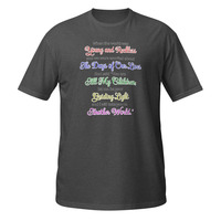 God Soap Opera Shows Short-Sleeve Unisex T-Shirt Stories Christian Religious Tee - Thumbnail 6