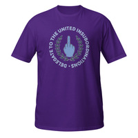 Delegate to the United Insubordinations Short-Sleeve Unisex T-Shirt Funny Pun UN - Thumbnail 3