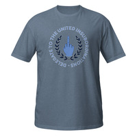 Delegate to the United Insubordinations Short-Sleeve Unisex T-Shirt Funny Pun UN - Thumbnail 8