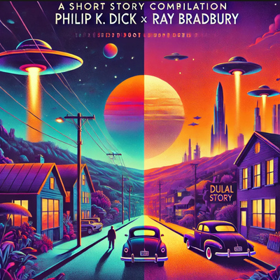 Philip k. dick +  ray bradbury two short stories ↓underground books↓
