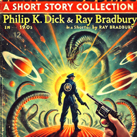 philip k. dick + _ray bradbury Two Short Stories ↓underground books↓ - Thumbnail 1