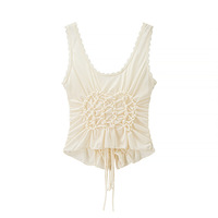 Sexy halterneck halter top with printed back - Thumbnail 1