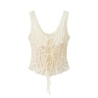 Sexy halterneck halter top with printed back - Thumbnail 2