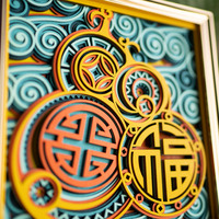 STEREOWOOD Twin Blessings, Personalized Ornaments, Creative Gifts - Thumbnail 6