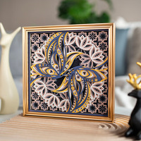 STEREOWOOD Butterfly Rendezvous Multi-Layer Wall Art, Crafts housewarming Gift - Thumbnail 1