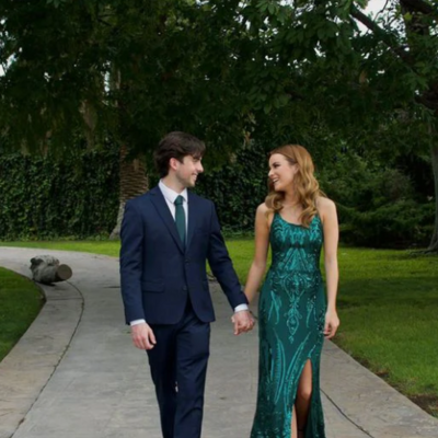 Straps green slit sequin prom dresses long evening dresses  - Thumbnail 2