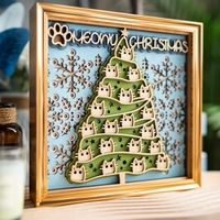 STEREOWOOD Christmas Cat Creative Desktop Decoration|Christmas Giftidea - Thumbnail 1
