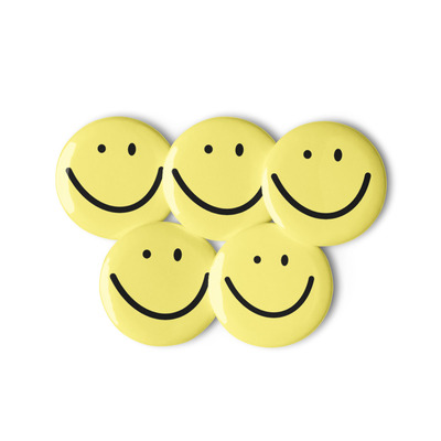 Original Happy Face Pin (Set)