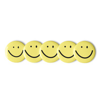 Original Happy Face Pin (Set) - Thumbnail 1