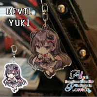 Anime Keychains (~1.25 x 2in.) - Yuki Suou & Lishu - Thumbnail 2