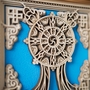 STEREOWOOD Auspicious Wheel Multi-Layer Wall Art,Creative Gifts-2