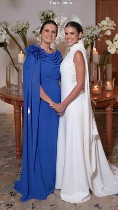 Elegant Royal Blue Mermaid with Shawl Mother Of The Bride/ Groom Dresses Formal Evening Dress
