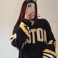 BOSTON OVERSIZED JERSEY TSHIRT - Thumbnail 4