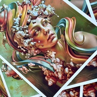 "Dolce Sorbet" limited edition print by Molly Gruninger x AEA prints - Thumbnail 1