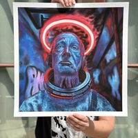 "Neon Relic" limited edition print by Manuel Zamudio x AEA prints - Thumbnail 1