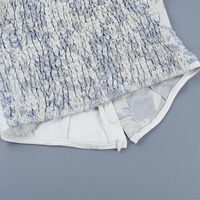 Vintage Floral Print Lace Ruffle Top - Thumbnail 7