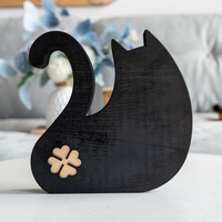 STEREOWOOD Love Cats Customizable Engraved Gift for Couples - Thumbnail 4