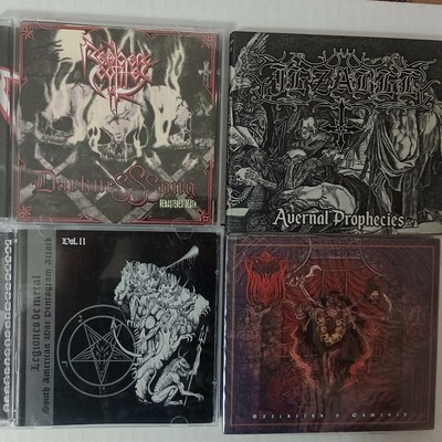 Reaper scythe , jezabel, legiones de metal, mahakala cds - Thumbnail 1