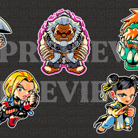 SF6 3" Stickers - Thumbnail 3